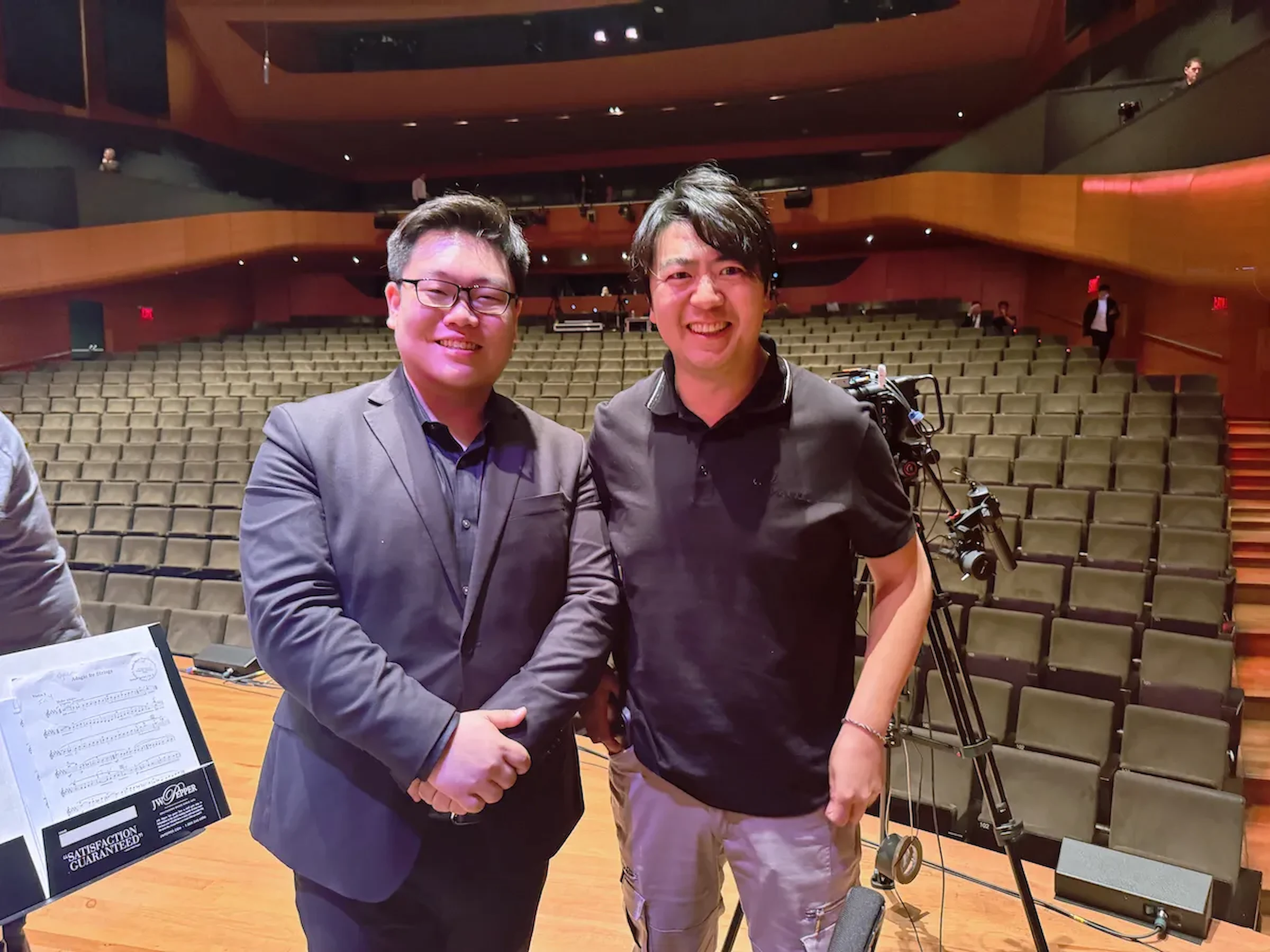 Jacky Y. Xu at Voice of Peace featuring Lang Lang